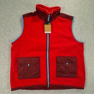 The North Face Men’s Full Zip Fleece Vest L XL Standard Fit New